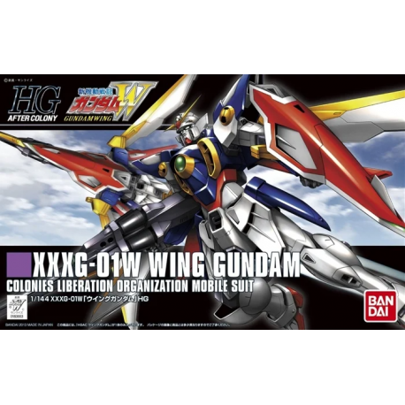 GUNDAM - Model Kit - High Grade - Wing Gundam - 1/144