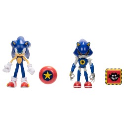 Set figuras Sonic & Metal Sonic - Sonic The Hedgehog