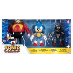 Blister 3 figuras 30Th Anniversary Sonic The Hedgehog