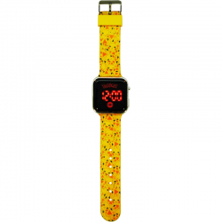 Relógio Led Pikachu Pokemon