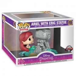 FUNKO POP Disney Ultimate Princess La Sirenita Ariel & Statue Eric Exclusive