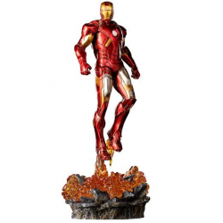 The Infinity Saga Iron Man Battle of NY BDS Art Scale Iron Studios
