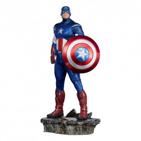 The Infinity Saga Captain America Battle of NY BDS Art Scale Iron Studios