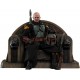 Star Wars The Mandalorian Boba Fett (Repaint Armor) and Throne HOT TOYS
