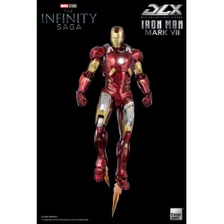 Marvel The Infinity Saga Iron Man Mark 7 DLX Threezero