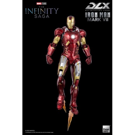 Marvel The Infinity Saga Iron Man Mark 7 DLX Threezero