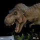 T-Rex attacks Donald Gennaro Iron Studios