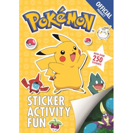 The Official Pokemon Sticker Book : With over 250Stickers