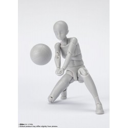 Body-Chan Sports Edition DX Set (Gray Color Ver.) S.H. Figuarts