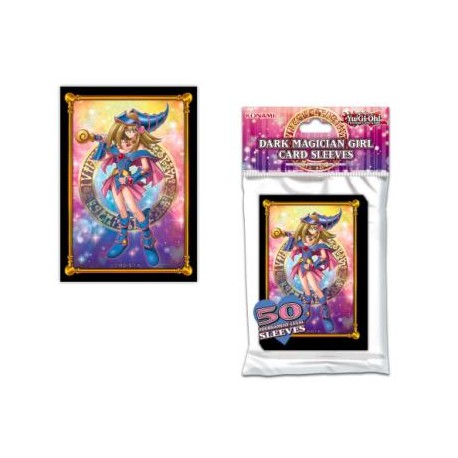 YGO - 50 Card Sleeves - Dark Magician Girl
