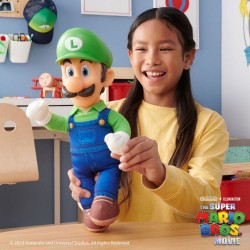 The Super Mario Bros. Movie Plush Figure Luigi