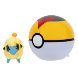 Pokémon Clip'n'Go Poké Balls Mareep & Poké Ball