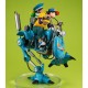 Diorama Son Goku & Son Gohan & Robot with two legs Desktop Real McCoy EX