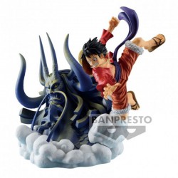 MONKEY D LUFFY the anime Dioramatic One Piece 20cm