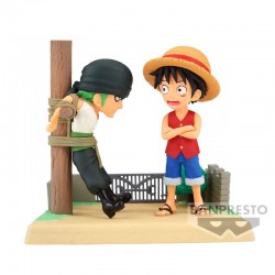 One Piece Luffy & Roronoa Zoro WCF Log Stories Banpresto