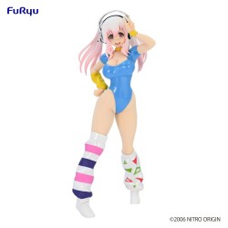 Super Sonico Concept Figure 80's/Another Color/Blue Ver. FuRyu