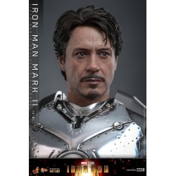 Marvel Iron Man Iron Man Mark II 2.0 Movie Masterpiece Series Diecast Hot Toys