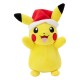 Peluche Winter Pikachu with Christmas Hat