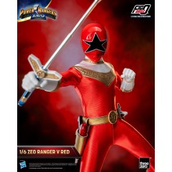 Power Rangers Zeo Ranger V Red FigZero Threezero