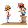 Monkey D Luffy & Portgas D Ace World Collectable Log Stories