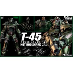 T-45 Hot Rod Shark Power Armor FigZero