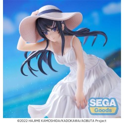 Rascal Does Not Dream of Bunny Girl Senpai Mai Sakurajima Summer Dress Ver. Luminasta Sega