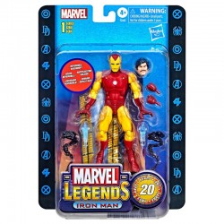 Iron Man 20 Aniversario Marvel Legends 15cm