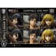Attack On Titan Eren, Mikasa & Armin Ultimate Premium Masterline DX Bonus Version Prime 1 Studio