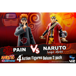 NARUTO SHIPPUDEN - Sage Mode Naruto VS Pain - 2 Figure Pack