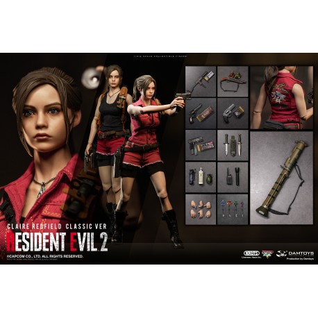 RESIDENT EVIL 2: Collectible Action Figure Claire Redfield Classic Ver.