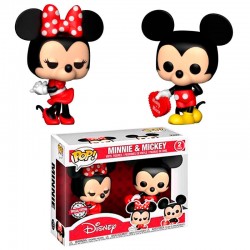 POP pack 2 figures Disney Valentine Mickey & Minnie Exclusive